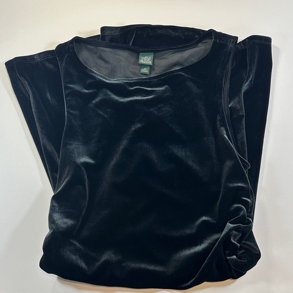 Velvet Black Mini Dress by Wild Fable NWT Size M - Picture 5 of 5